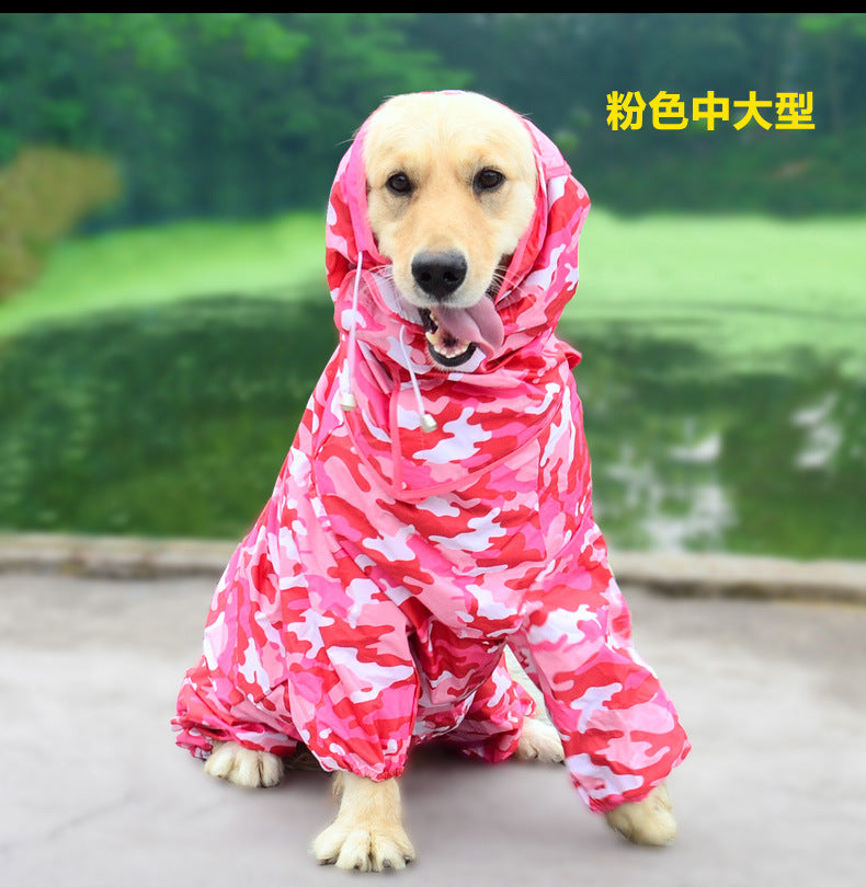 Pet Raincoat For Large dog Waterproof Stylish and Comfy Pick