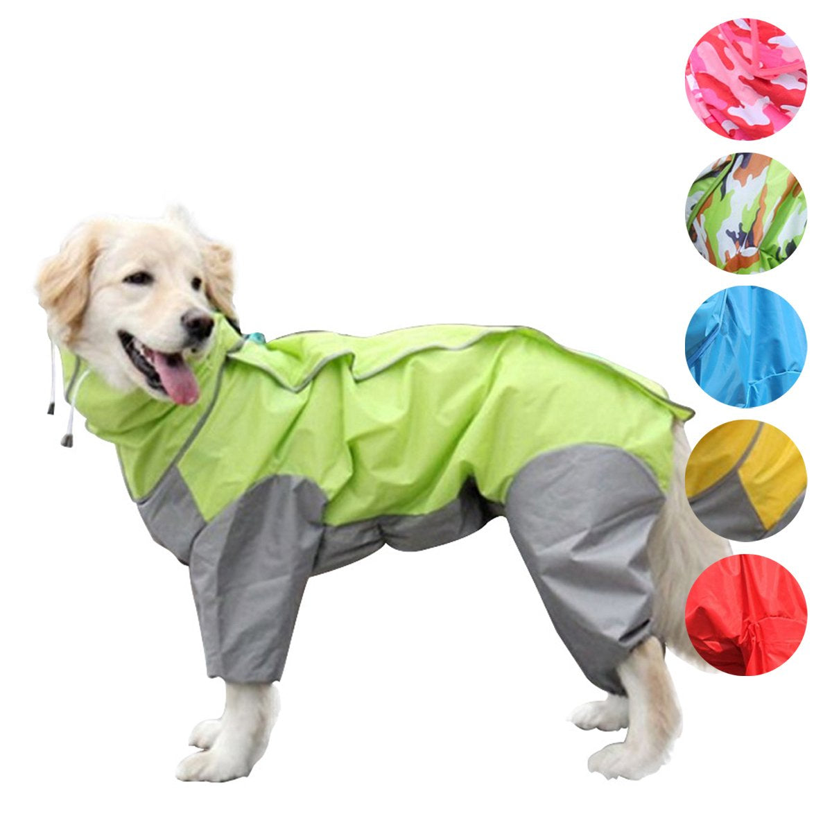 Pet Raincoat For Large dog Waterproof Stylish and Comfy Pick