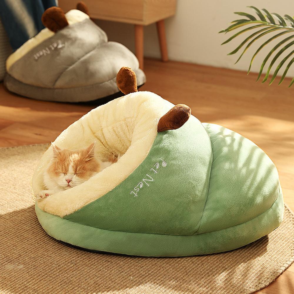 PP Cotton Winter Warm Pet Bed Soft Cat Sleep Bag Autumn
