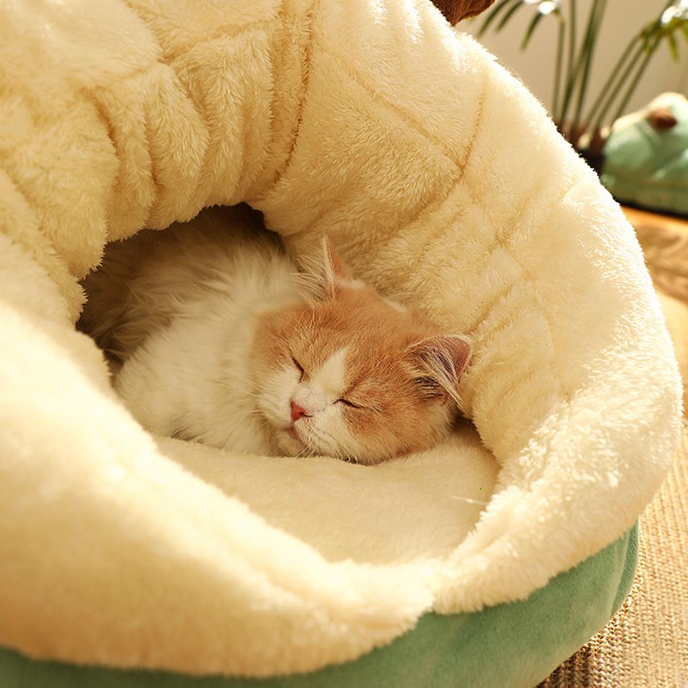 PP Cotton Winter Warm Pet Bed Soft Cat Sleep Bag Autumn