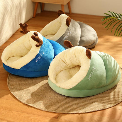 PP Cotton Winter Warm Pet Bed Soft Cat Sleep Bag Autumn