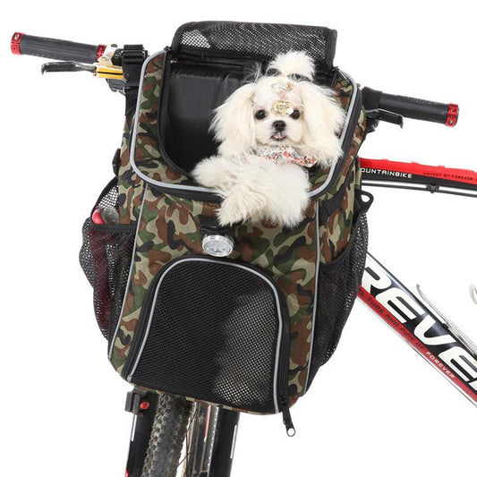 Bike Bicycle Basket Dog Puppy Cat Carrier Bag