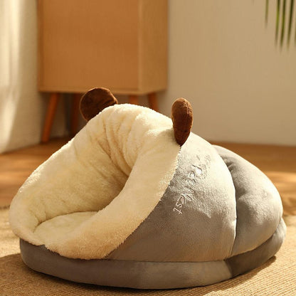 PP Cotton Winter Warm Pet Bed Soft Cat Sleep Bag Autumn